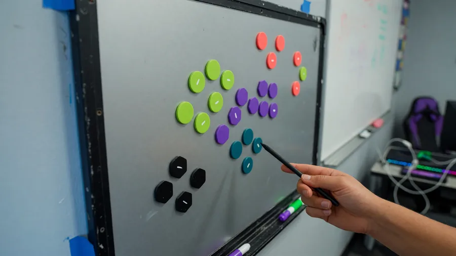 Tactical board in a facility