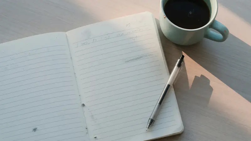 Notebook checklist for match viewing
